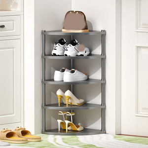 Hot bán trên các cửa giá giày cho tủ quần áo miễn phí Venus 10 Tier Giày giá giày Tủ lưu trữ giá với cửa ra vào - Product Image 5