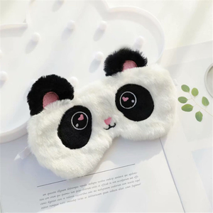 Máscara de Ojos de Animales Adorables, Máscaras de <span class=keywords><strong>Dormir</strong></span> de Felpa <span class=keywords><strong>para</strong></span> Mujeres, <span class=keywords><strong>Niñas</strong></span> y Niños - Product Image 1