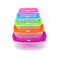 Boîtes de stockage des aliments carrées sans Bpa, micro-ondable, boîte de stockage des aliments, récipient de stockage des aliments hermétique et chauffant