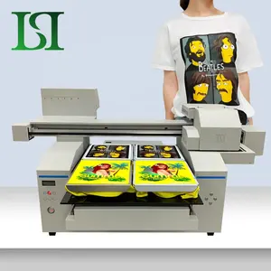 LSTA1A2-009 2022 Gute Qualität 6560 2 oder 4 Arbeits position High-End Inkjet Digital Cotton Textildrucker T-Shirt Druckmaschine