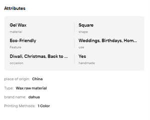 Cire en gel souple transparente DIY pour bougies parfumées, artisanat et décoration intérieure - Product Image 6