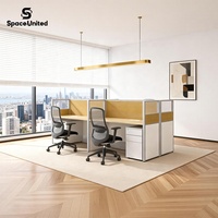Postes de travail insonorisés et bureaux métalliques au design moderne SpaceUnited