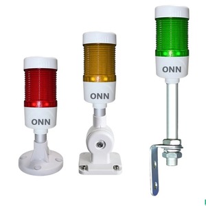 ไฟเตือนสามสีแบบชั้นเดียว ONN Lighting รุ่น M4-50 สำหรับเครื่องจักรกล ไฟ LED สำหรับอุปกรณ์เครื่องจักรกล - Product Image 1