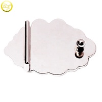 Boucle de ceinture en cuir réglable avec logo 3D personnalisé, accessoire de ceinture de créateur, boucle de ceinture de cow-boy, boucle de ceinture formelle pour femmes