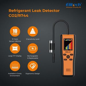 Detector de Fugas de Refrigerante por Infrarrojos Elitech Inframate X HD Mate R-744, Detector de Fugas de Dióxido de Carbono CO2 - Product Image 6