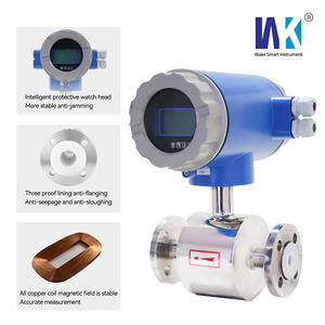 Meter Air Cair KFWK Berkualitas Tinggi 0.5%R Baja Karbon Sensor Meter Aliran Elektromagnetik Terintegrasi Meter Aliran Air Limbah - Product Image 3