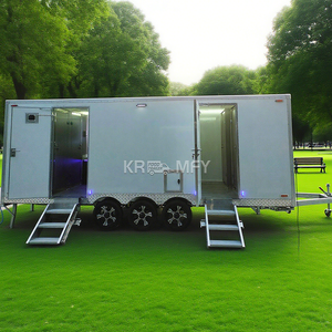 Remorque de toilettes mobiles de luxe 2025 avec douches pour salle de bain - Product Image 2