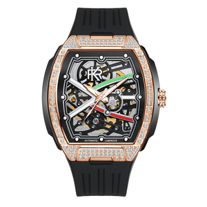 Reloj de Lujo de Diseño Personalizado de Máxima Calidad Superautomático Mecánico Ultrafino tipo Tonel para Hombre - Product Image 6