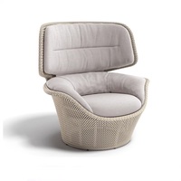 Ensemble de canapés d'extérieur modernes en rotin pour salon, cour, jardin, villa, balcon, meubles durables avec coussins