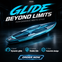 Tabla de Paddle Surf Inflable Todo en Uno para Carreras, Kit de Tabla de SUP de Deslizamiento Rápido para Competición y Recorridos Largos