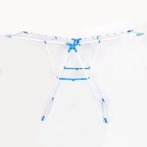 רב תכליתי 19 צינורות מתכת נשלף לעמוד יבש מרפסת חיצונית אוויר נייר נייר כביסה - Product Image 2