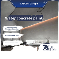 Intérieur/Extérieur Eau claire Béton Micro Gris Style industriel Revêtement artistique Ciment Peinture Mur Aspect vieilli Extérieur