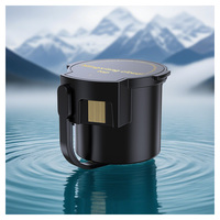 Diffuseur d'huile essentielle de brume chaude avancée rechargeable écologique pour la matière plastique d'aromathérapie à la maison pour la voiture et l'usage extérieur