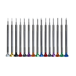 أدوات إصلاح الساعات، مفكات سداسية ومسطحة ومتقاطعة، مصنوعة من الكروم فاناديوم والفولاذ عالي السرعة، مجموعة كاملة - Product Image 4