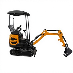 Nueva Miniexcavadora de 1.5 Toneladas con Componentes Hidráulicos, Bomba de Motor, 1 Año de Garantía, Tipo Oruga, Alta Potencia de Excavación, Envío Gratis - Product Image 2