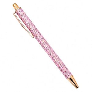 ปากกาลูกลื่นโลหะสีชมพูแบบปรับแต่งได้ อุปกรณ์การเรียน เครื่องเขียน ของขวัญต้อนรับ ราคาโปรโมชั่น พร้อมโลโก้ตามสั่ง - Product Image 1