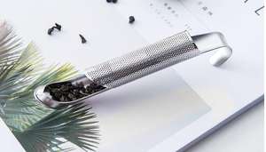 Stainless Steel Tube Design Filter <b>Tea</b> <b>Set</b> Good Touch Fixture Tool Teaspoon Dip Filter Kitchen Accessories - Product Image 5
