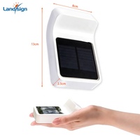 Meilleur prix applique murale solaire pour l'extérieur étanche clôture de jardin lampe murale lampes solaires