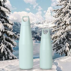 Small-mouthed Double Wall Stainless Steel Vacuum <b>Thermos</b> Flask Large-capacity Travel Portable Gym Water Eco-Friendly Wholesale - Product Image 2