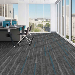 Alfombra Comercial Moderna Resistente al Fuego, Rectangular, Antideslizante, de Pelo Corto, con Base de PVC, para Pasillos de Hotel y Salas de Estar - Product Image 1