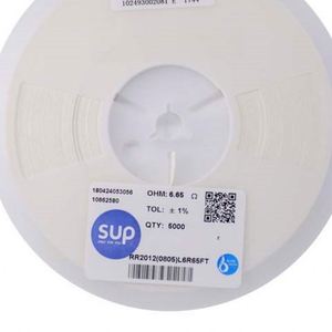 Whole Sale RR2012 0805L6R65FT 0805 2012 Resistors Chip Resistors SMD Resistors 6.65ohm 1% 1/8W Thick Film Resistor - Product Image 1