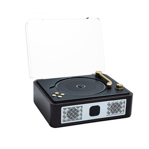 Reproductor de CD Retro con Bluetooth 5.4, Estilo Tocadiscos Vintage, Altavoz Estéreo HiFi, Compatible con CD/CD-R/DVD/WAV, Portátil e Inalámbrico - Product Image 1