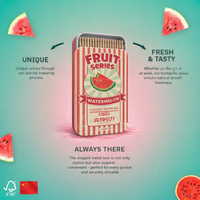 Cure-dents aromatisés pour une haleine fraîche longue durée et la prévention de la bouche sèche, saveur pastèque, en bois, pour arrêter de fumer