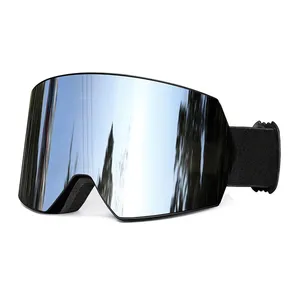 Benutzer definierte Erwachsene Winter Schnees port brille Ski Outdoor UV400 Magnetische Ski brille Schnee brille UV-Schutz Wind dicht Anti-Glaie
