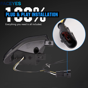 Luces Traseras Delanteras para Motocicleta INMT <span class=keywords><strong>Bombardier</strong></span> <span class=keywords><strong>Spyder</strong></span> F3 F3-S, Luces LED Modificadas de Circulación Diurna, Luces de Freno, Intermitentes, Plástico - Product Image 4