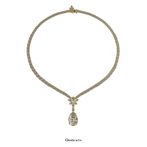 Colgante de Diamante Moissanita Sintético (Cultivado en Laboratorio) de Cristal Vietnamita para Mujer, Forma de Pera, 4×6 mm-13×18 mm - Product Image 2