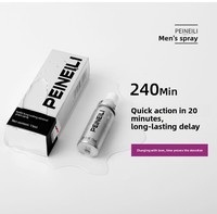 PEINELI Spray Retardant Topique 15ml, Formule Végétale Soin Personnel Masculin pour des Performances Longue Durée, Produit Adulte Discret 80 Utilisations