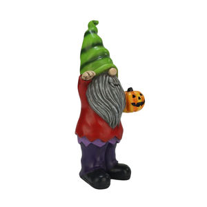 Decoración de calabaza para jardín, estatua de zombie para Halloween, adorno de Gnomo, decoración de calabaza, novedad de 2023 - Product Image 3