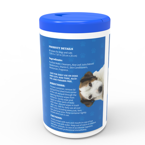 Salviettine umidificate per animali domestici a prezzo di fabbrica per la pulizia delle salviettine per animali domestici - Product Image 3
