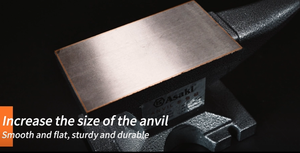 ASAKI Forged Casting Iron <strong>Anvil</strong> Blacksmith <strong>Anvil</strong> for Sale - Product Image 4