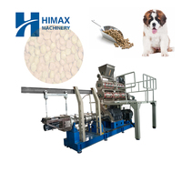 Extrusora de doble tornillo, máquina para hacer alimentos para perros y mascotas, máquinas automáticas para la fabricación de alimentos para mascotas, línea de producción