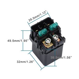 GOOFIT <span class=keywords><strong>Starter</strong></span> motor Solenoid, untuk Kawasaki ZX1000 Ninja 1000 11-13 ZX1000 Z1000SX 15-16 Z1000 ZX Z 1000 ABS - Product Image 2