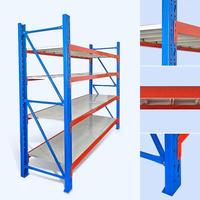 Estantería Metálica Ajustable de Grado Comercial para Supermercados, Tiendas y Almacenes, Resistente, para Exhibición y Almacenamiento de Mercancías