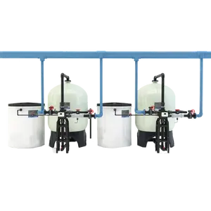 Automatic FRP Industrial Plant Water Softener Filter System Equipment water purif system treatment machinery