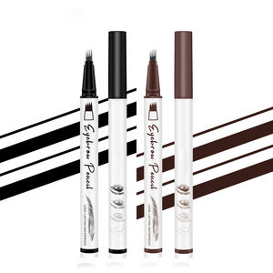 4 tatuaje bifurcado acabado Natural lápiz de <span class=keywords><strong>cejas</strong></span> <span class=keywords><strong>pintura</strong></span> de larga duración impermeable 4 puntas lápiz de <span class=keywords><strong>cejas</strong></span> al por mayor - Product Image 1