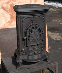 Estufa de <span class=keywords><strong>Leña</strong></span> de Hierro Fundido de Estilo Europeo Independiente con Certificación CE, con Calefacción a <span class=keywords><strong>Leña</strong></span> para Sala de Estar - Product Image 5