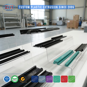 Service ODM sur mesure : Bandes de convoyeur profilées <span class=keywords><strong>en</strong></span> <span class=keywords><strong>U</strong></span> <span class=keywords><strong>en</strong></span> plastique TPE UHMW résistant aux intempéries pour revêtement de conduit d'armoire de stockage - Product Image 1