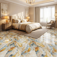 Carreaux de porcelaine Série Pierre de Luxe 600x600, Tons Chauds Populaires au Ghana et Autres Pays Africains, pour Chambre et Salon
