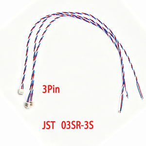 توصيلة أسلاك IDC مخصصة للمصانع، طراز JST SHR-03V-S-B، بمسافة بينية 1.0 مم، 3 سنون، من طرف واحد إلى نهاية مفتوحة، لمعدات الأتمتة - Product Image 1