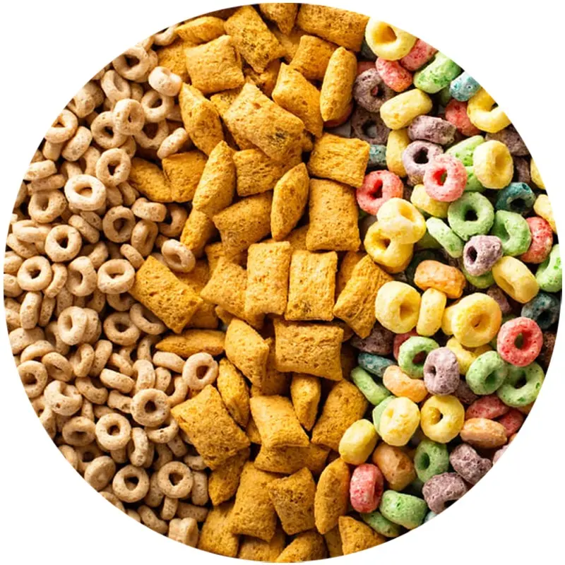 Macchina per cereali per la colazione con fiocchi di mais/linea di lavorazione per fiocchi di mais/macchina per la produzione di fiocchi di mais