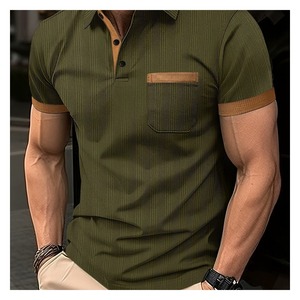 Camiseta Polo Personalizada para Hombre, Tejido de Punto de Peso Medio de 200G, Manga Larga, Cuello Camisero, Marca Privada, OEM ODM - Product Image 2