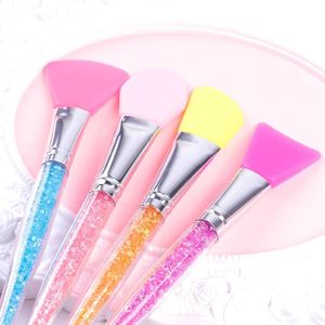 Ensemble de brosses à masque facial en silicone personnalisables, applicateur de boue faciale flexible, outils pour masques à l'argile et au charbon doux - Product Image 6