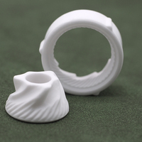 Moulin à sel miniature haute précision avec cœur de broyage en céramique blanche, jeu de meules en céramique Al2O3 de qualité alimentaire, densité 3,6 g/cm³