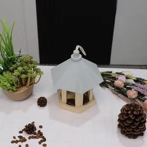 Jaula para <span class=keywords><strong>Pájaros</strong></span> <span class=keywords><strong>Lego</strong></span>, Ecológica, de Vidrio y Plástico, Personalizable, Decoración para el Hogar - Product Image 2