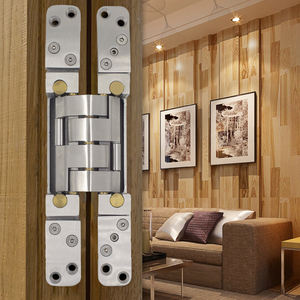 Высококачественная регулируемая в <span class=keywords><strong>3</strong></span> направлениях скрытая петля для дверей, 200 кг, из нержавеющей стали, невидимая, из цинкового сплава, открывание на 180 градусов - Product Image 5