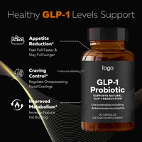 Prix de gros d'usine GLP-1 Capsule Supplément probiotique multi-souches pour adolescents adultes Vitamines pour le bien-être digestif
